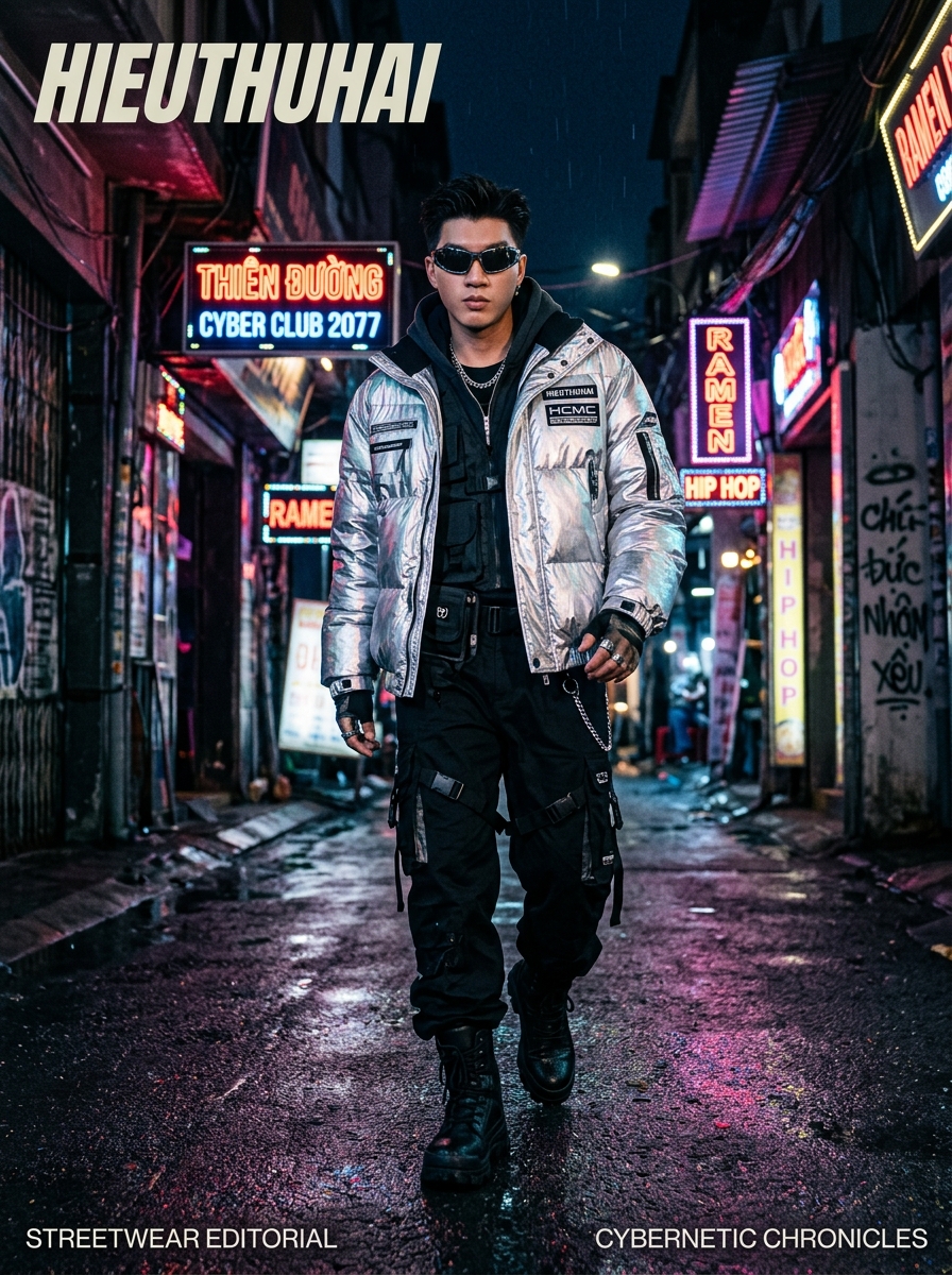 HIEUTHUHAI Streetwear Look